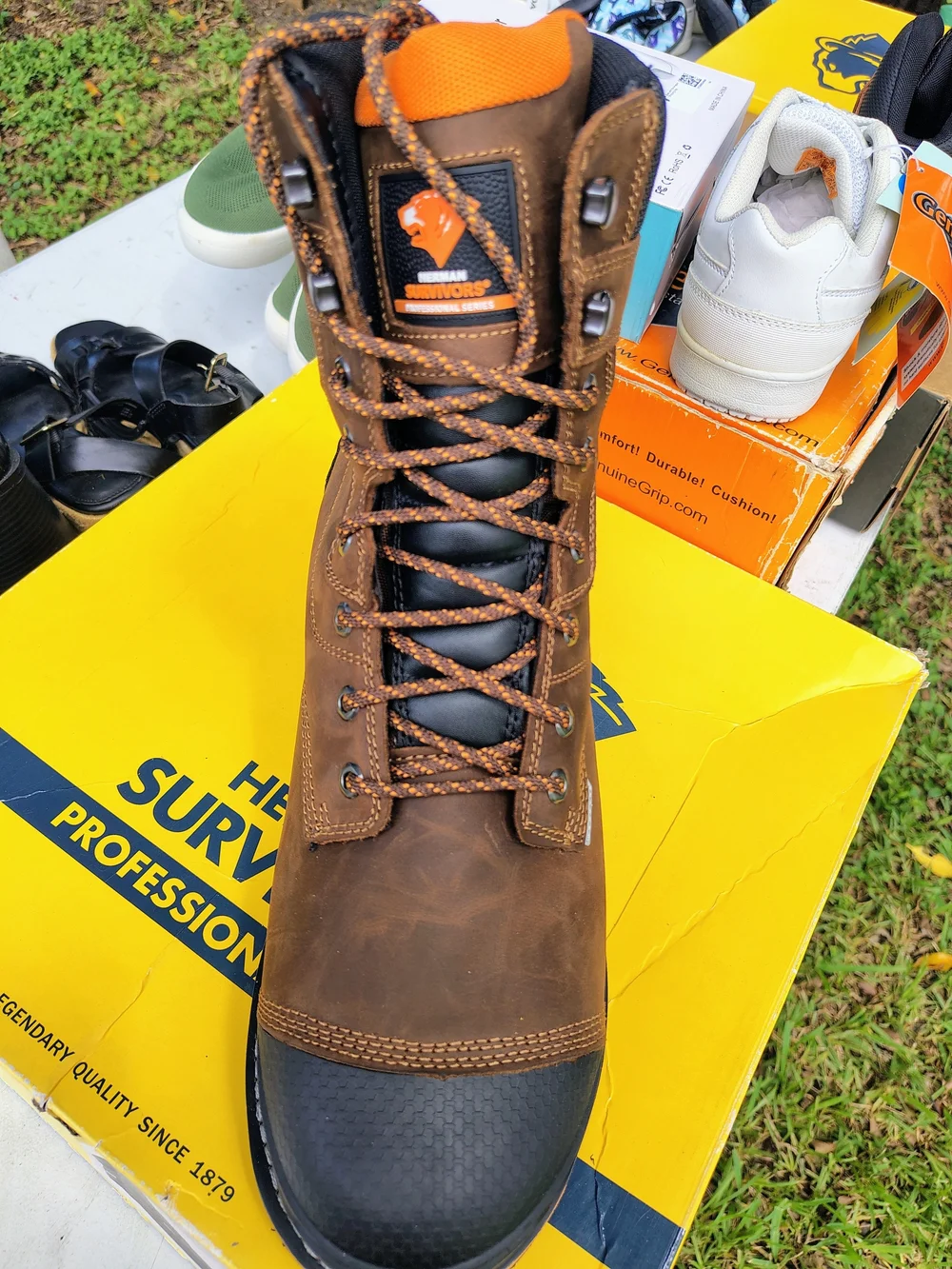 Herman Survivors Professional Men's Dozier Waterproof 8